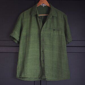 Thang Loi | 100% Silk Short Sleeve Shirt